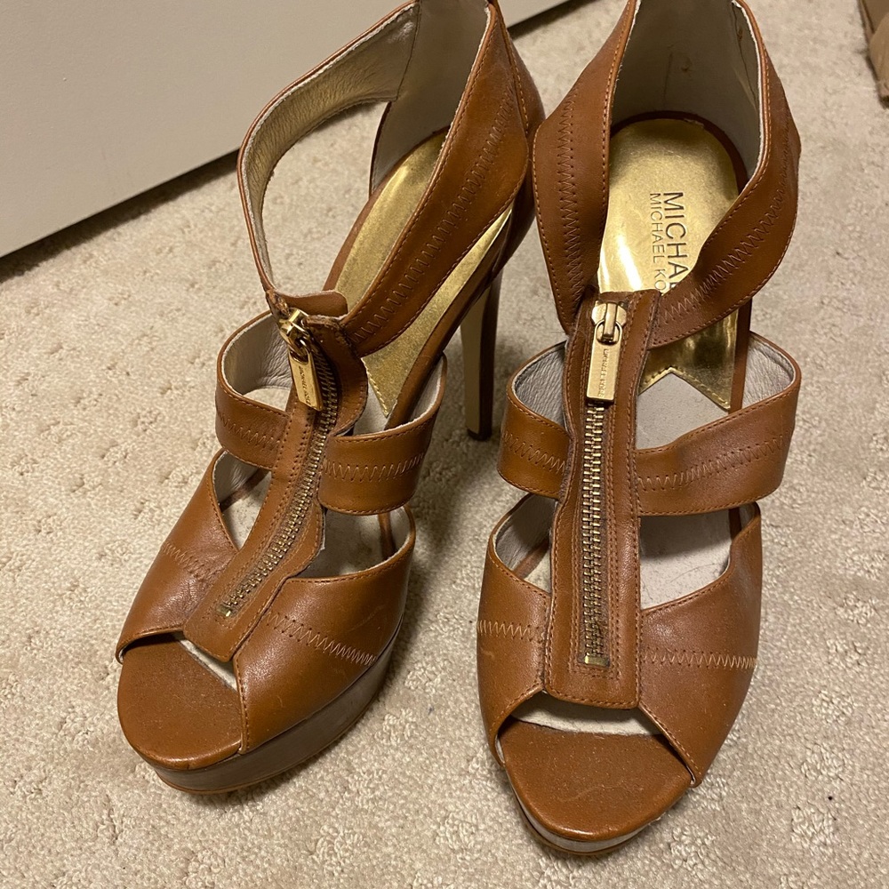 Michael Kors “Berkley” Platform Stiletto Heel